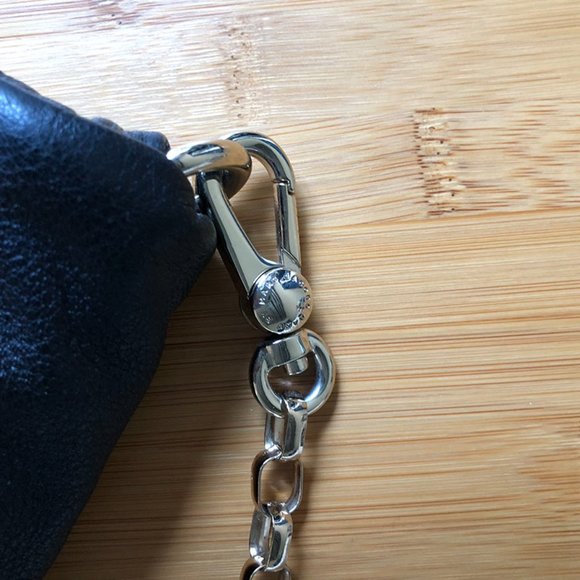 Marc By Marc Jacobs Black Mini Bag with Silver Chain - Picture 5 of 6